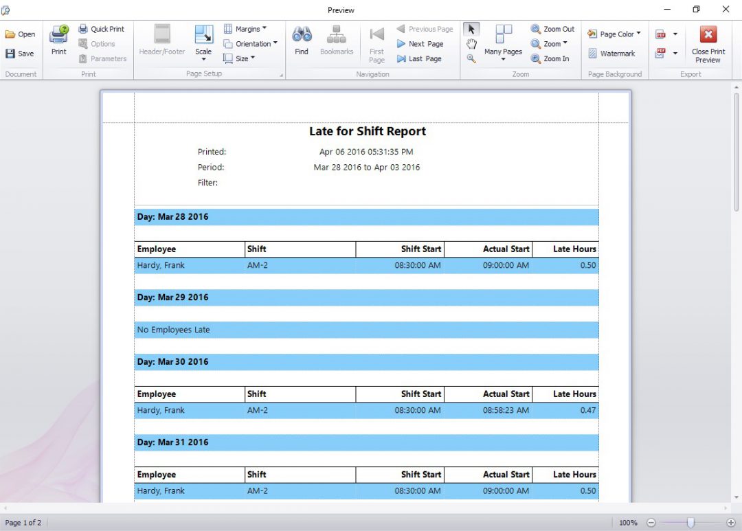 Employee Time Management Systems and Tardiness